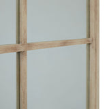 Washed Wood Large Window Mirror - Lacona Home 