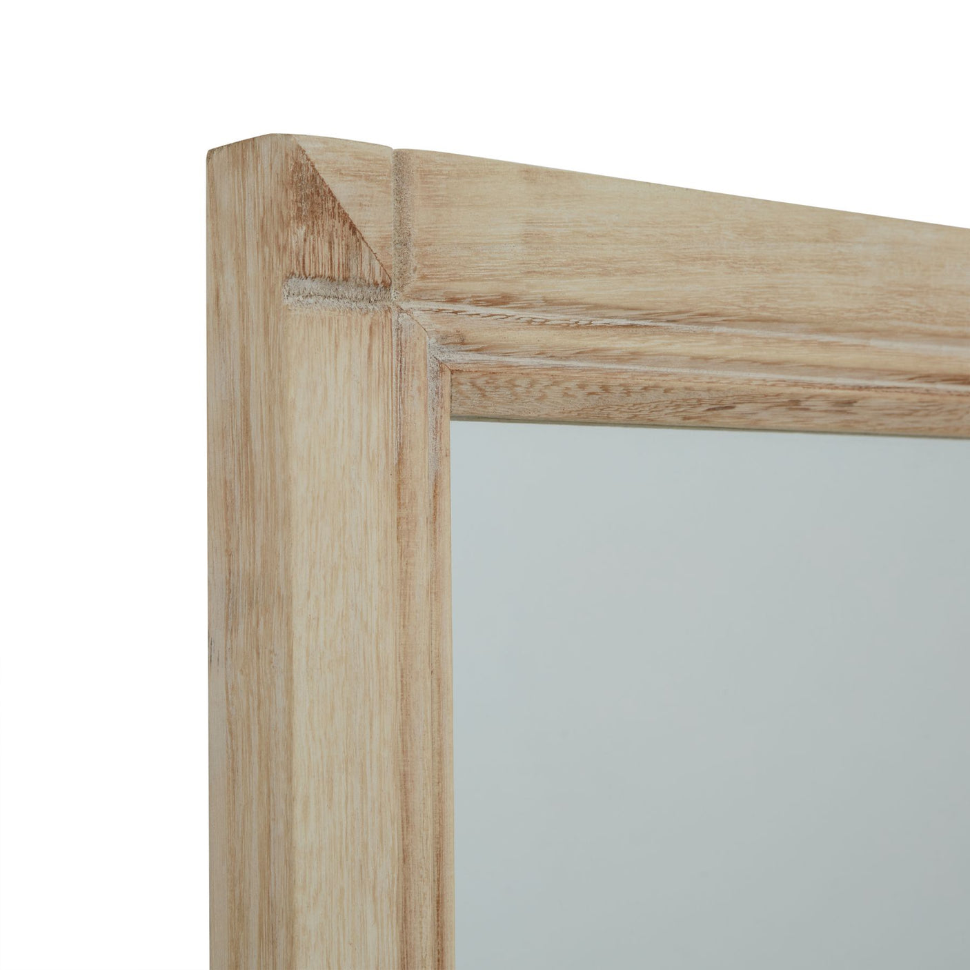 Washed Wood XL Window Mirror - Lacona Home 