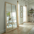 Washed Wood XL Window Mirror - Lacona Home 