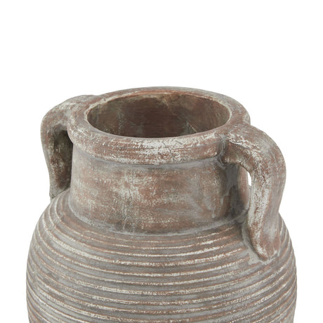 Siena Brown Amphora Pot - Lacona Home 