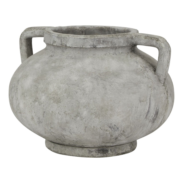 Athena Stone Large Pelike Pot - Lacona Home 