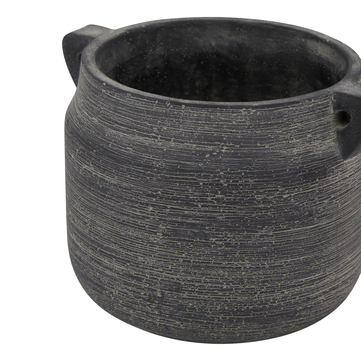 Amalfi Grey Hydria Pot - Lacona Home 