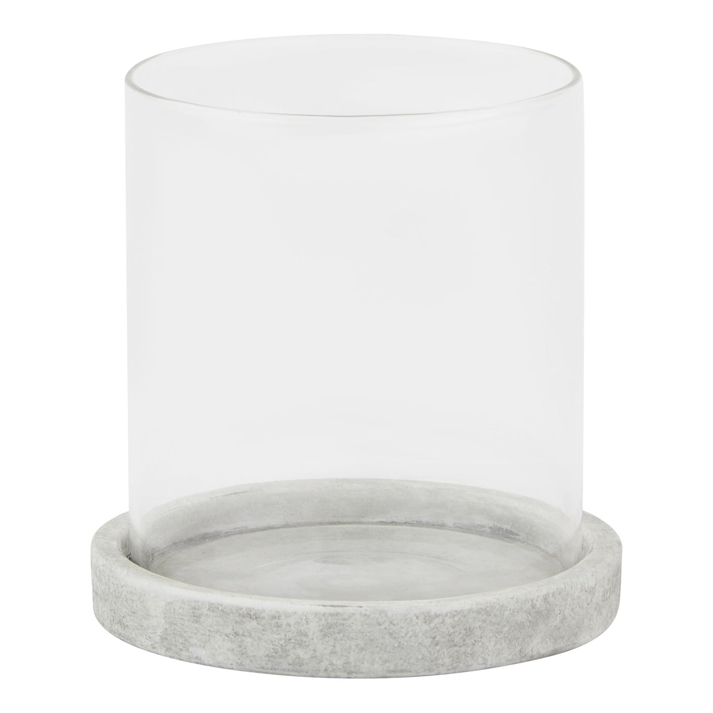 Athena Stone Hurricane Lantern - Lacona Home 