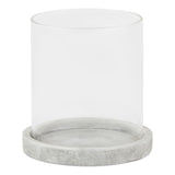 Athena Stone Hurricane Lantern - Lacona Home 