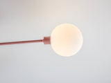 houseof. 3 Light Flush Ceiling Light in Pink