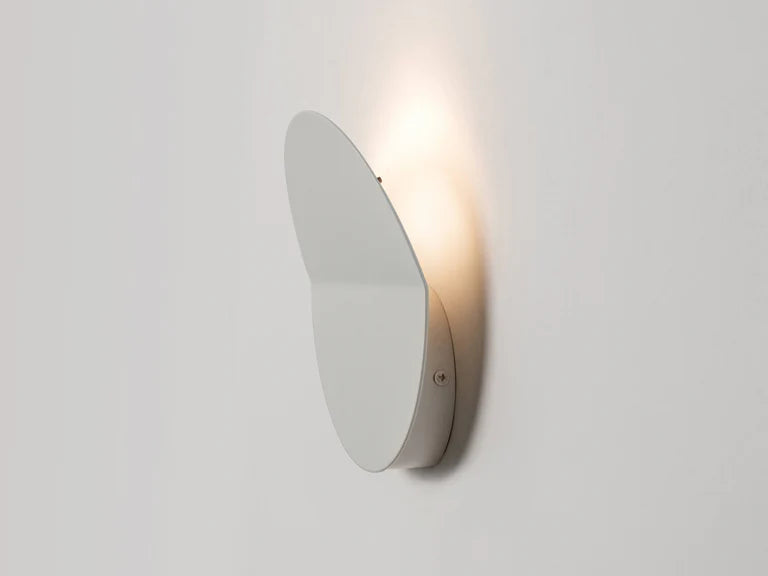 houseof. Round Diffused Wall Light in Sand