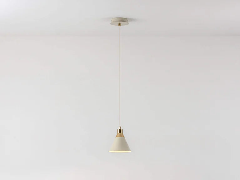 houseof. Cone Pendant Ceiling Light in Sand