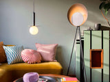 houseof. Diffuser Floor Lamp in Charcoal