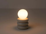 houseof. Tube 'Glow Worm' Rechargeable Table Lamp in Sand