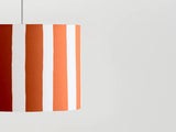 houseof. Small Stripe Print Shade in Orange/White