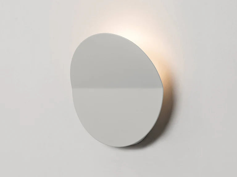 houseof. Round Diffused Wall Light in Sand