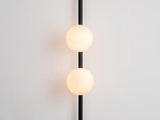 houseof. Bar Opal Ball Wall Light in Charcoal