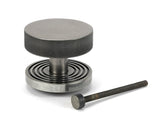 Pewter Brompton Centre Door Knob (Beehive)