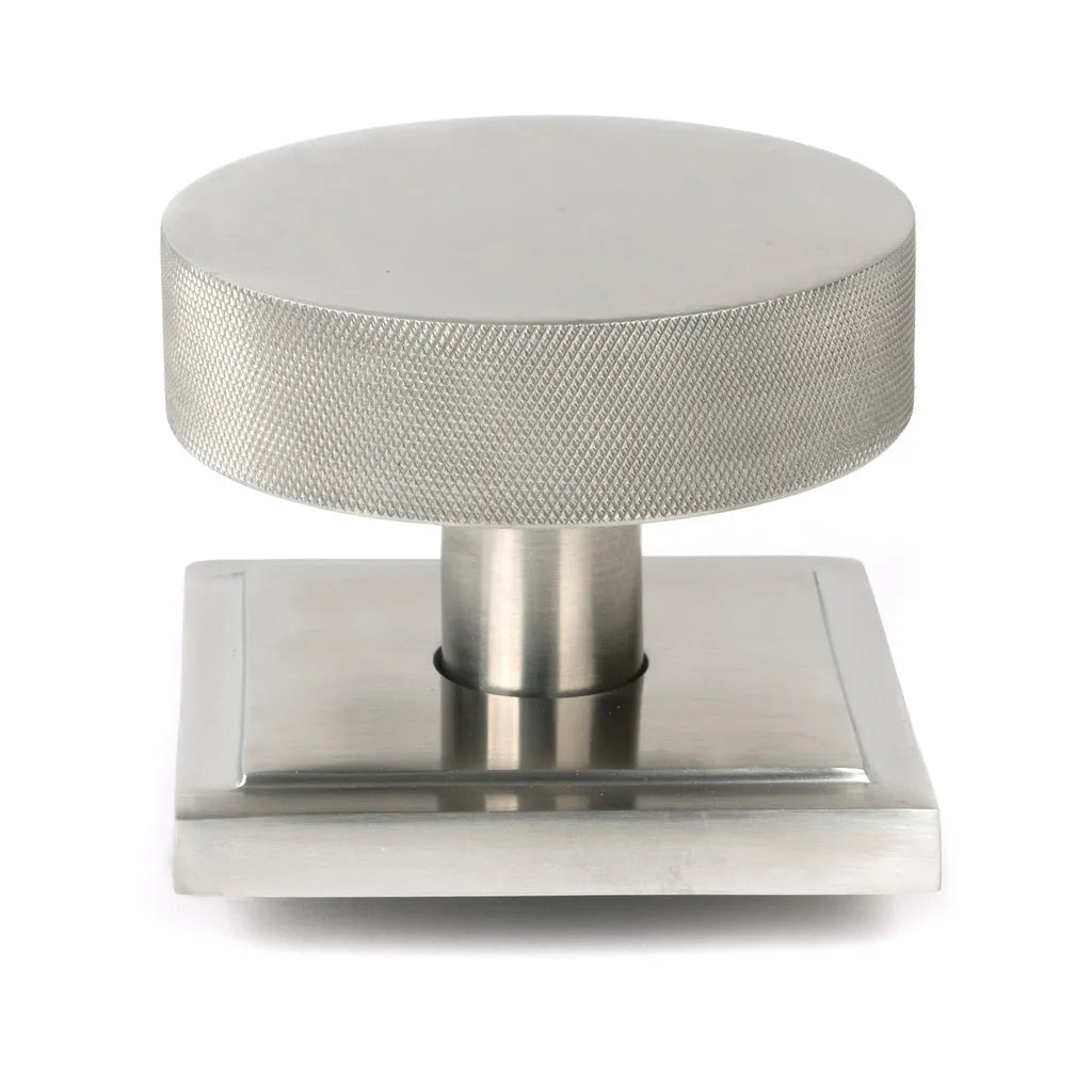 Satin Marine SS (316) Brompton Centre Door Knob (Square)