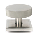 Satin Marine SS (316) Brompton Centre Door Knob (Square)
