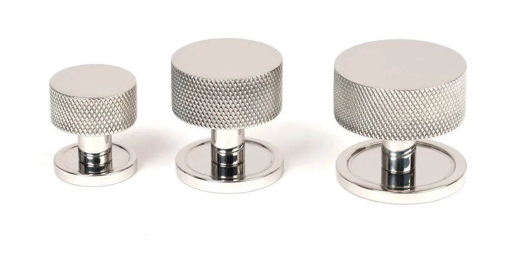 Polished SS (304) Brompton Cabinet Knob - 25mm (Plain)