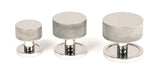 Polished SS (304) Brompton Cabinet Knob - 25mm (Plain)