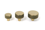 Aged Brass Brompton Cabinet Knob - 32mm (No rose)