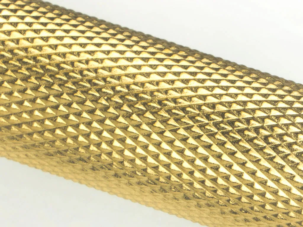Polished Brass Full Brompton Pull Handle - Medium