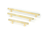 Polished Brass Full Brompton Pull Handle - Medium