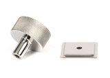 Polished SS (304) Brompton Cabinet Knob - 32mm (Square)