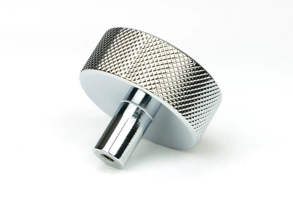 Polished Chrome Brompton Cabinet Knob - 38mm (No rose)