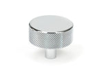 Polished Chrome Brompton Cabinet Knob - 38mm (No rose)