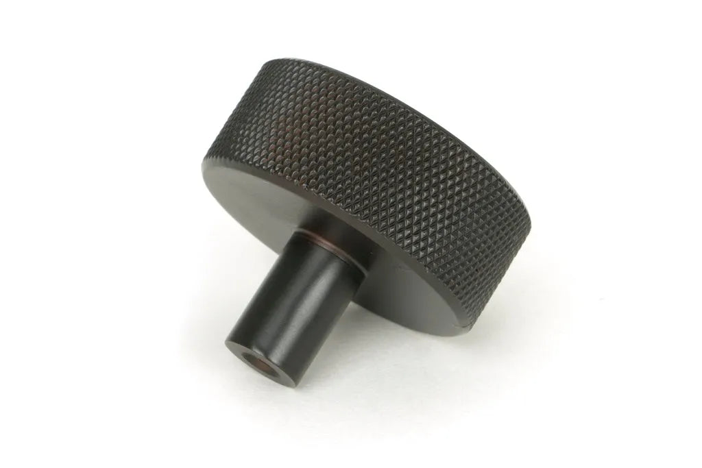 Aged Bronze Brompton Cabinet Knob - 38mm (No rose)