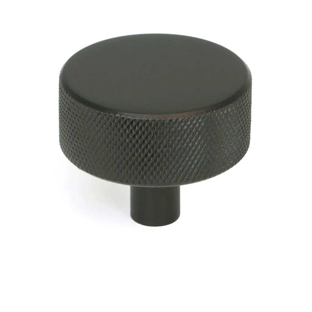Aged Bronze Brompton Cabinet Knob - 38mm (No rose)