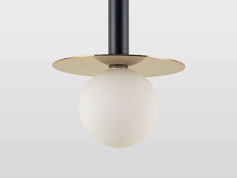 houseof. Plate Pendant Ceiling Light in Charcoal