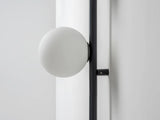 houseof. Bar Opal Ball Wall Light in Charcoal