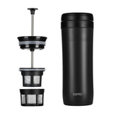 ESPRO P1 Travel Coffee Press - Meteorite Black (12oz / 354ml)