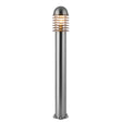 Lacona Galleria 1Lt Outdoor Floor Lamp In Polished Stainless Steel & Clear Pc Finish - Lacona Home 