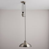 Lacona Dot 1Lt Indoor Pendant Light In Satin Nickel Plate Finish - Lacona Home 