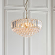 Lacona Prairie 6Lt Indoor Pendant Light In Brass Plate & Clear Acrylic Finish - Lacona Home 