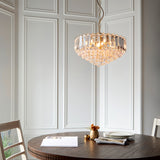 Lacona Prairie 6Lt Indoor Pendant Light In Brass Plate & Clear Acrylic Finish - Lacona Home 