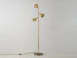 houseof. Cone Floor Lamp in Brass