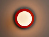 houseof. Opal Disk Wall Light IP44 in Orange