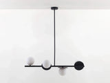 houseof. Opal Disk Ceiling Light IP44 in Charcoal