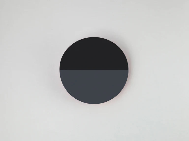 houseof. Round Diffused Wall Light in Charcoal