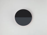 houseof. Round Diffused Wall Light in Charcoal