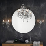 Lacona Felicity 2Lt Bathroom Wall Light In Chrome Plate & Clear Crystal Finish - Lacona Home 