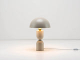 houseof. Mushroom Table Lamp in Sandshell