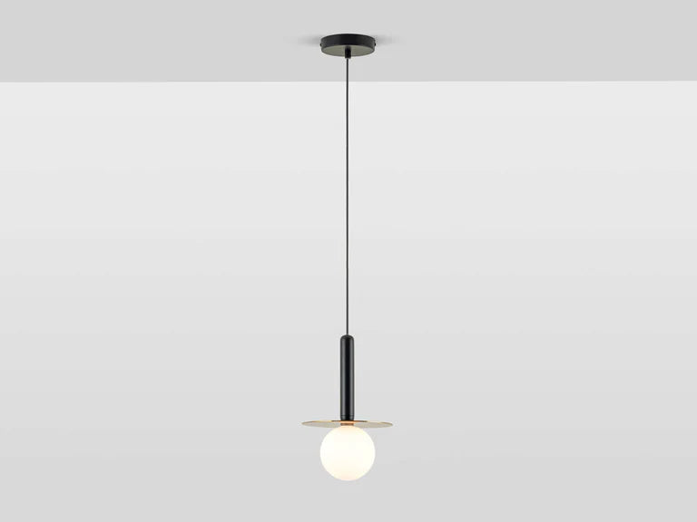 houseof. Plate Pendant Ceiling Light in Charcoal