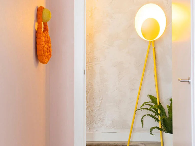 houseof. Diffuser Floor Lamp in Yellow