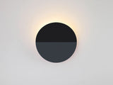 houseof. Round Diffused Wall Light in Charcoal