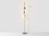 houseof. Opal Disk Floor Light in Sand