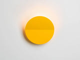 houseof. Round Diffused Wall Light in Yellow