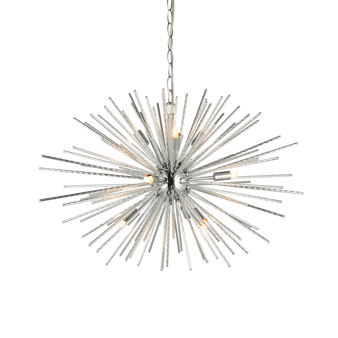 Lacona Luna 9Lt Indoor Pendant Light In Chrome Plate Finish - Lacona Home 