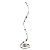 Lacona Cantata 1Lt Indoor Floor Lamp In Chrome Plate & White Acrylic Finish - Lacona Home 